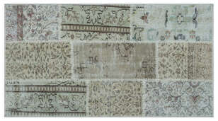 Apex Patchwork Unique Bej 26147 080 cm X 150 cm (1)