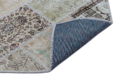 Apex Patchwork Unique Bej 26612 120 cm X 180 cm - 2