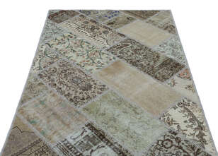 Apex Patchwork Unique Bej 26612 120 cm X 180 cm (3)
