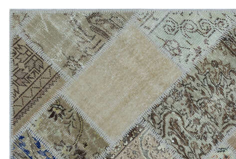 Apex Patchwork Unique Bej 26612 120 cm X 180 cm - 5