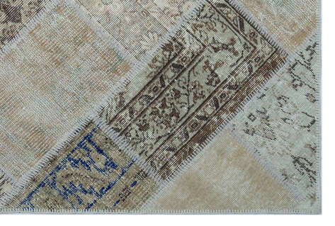 Apex Patchwork Unique Bej 26617 120 cm X 180 cm - 4