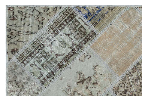 Apex Patchwork Unique Bej 26617 120 cm X 180 cm - 5