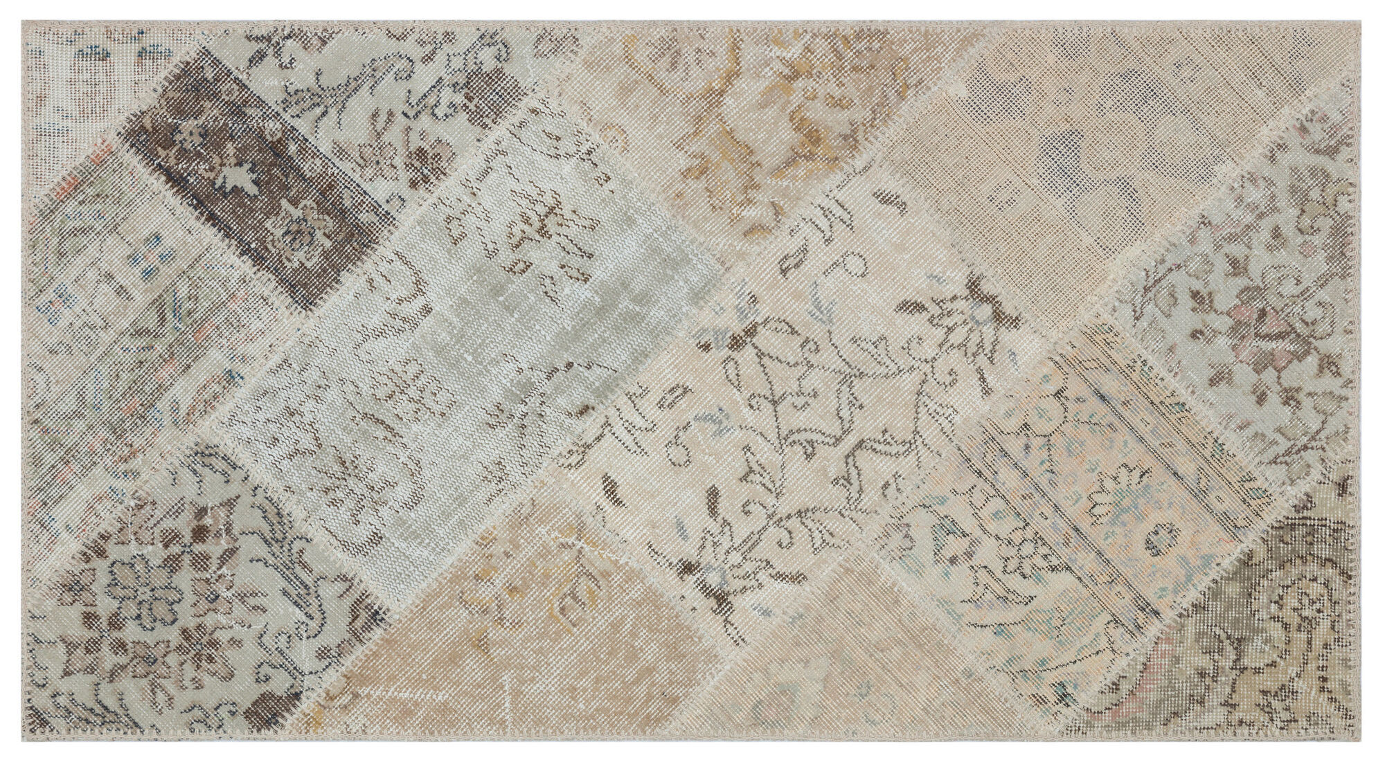 Apex Patchwork Unique Bej 31391 080 cm X 150 cm