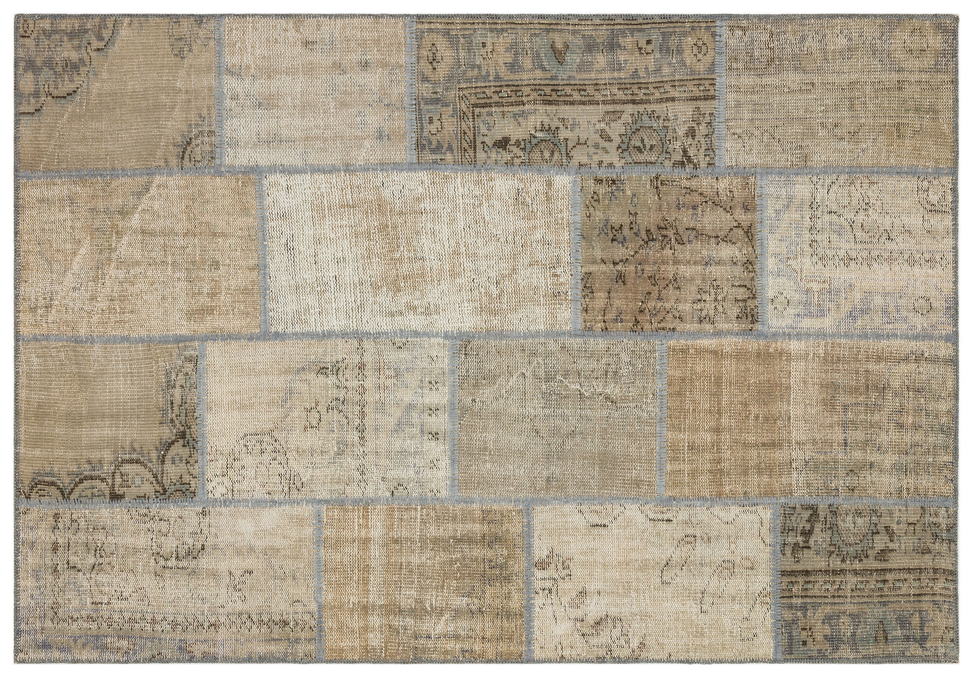 Apex Patchwork Unique Bej 35466 161 cm X 232 cm