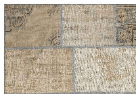 Apex Patchwork Unique Bej 35466 161 cm X 232 cm - 4
