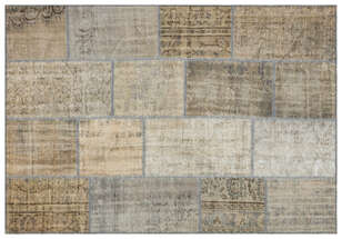 Apex Patchwork Unique Bej 35467 160 cm X 232 cm (1)