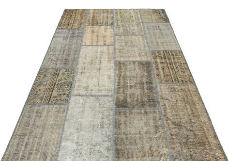 Apex Patchwork Unique Bej 35467 160 cm X 232 cm - 3