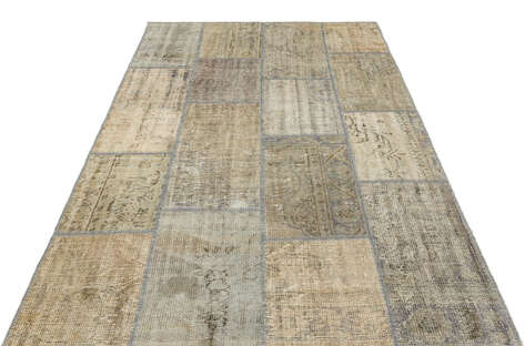 Apex Patchwork Unique Bej 35851 162 cm X 232 cm - 3