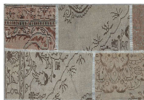 Apex Patchwork Unique Bej 35874 161 cm X 232 cm - 4