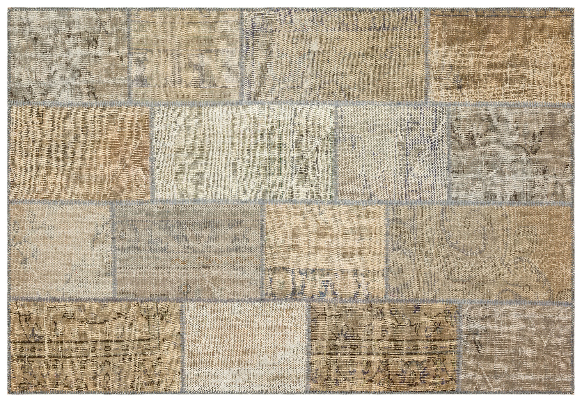 Apex Patchwork Unique Bej 35888 160 cm X 231 cm