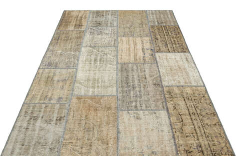 Apex Patchwork Unique Bej 35888 160 cm X 231 cm - 3