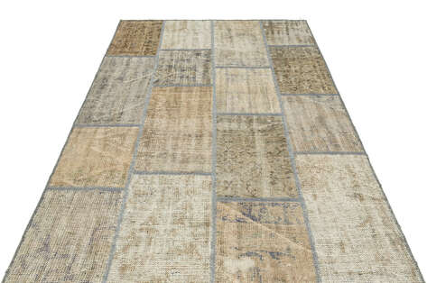 Apex Patchwork Unique Bej 35890 161 cm X 231 cm - 3