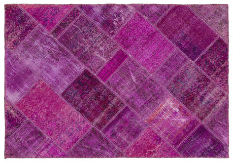 Apex Patchwork Unique Fuşya 20688 124 cm X 178 cm - 1