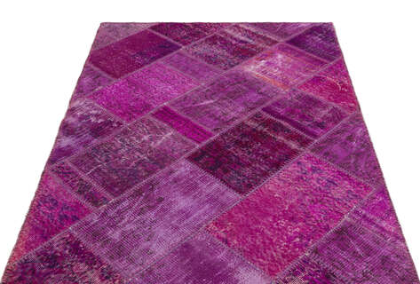 Apex Patchwork Unique Fuşya 20688 124 cm X 178 cm - 3