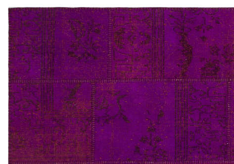 Apex Patchwork Unique Fuşya 21579 160 cm X 233 cm - 4