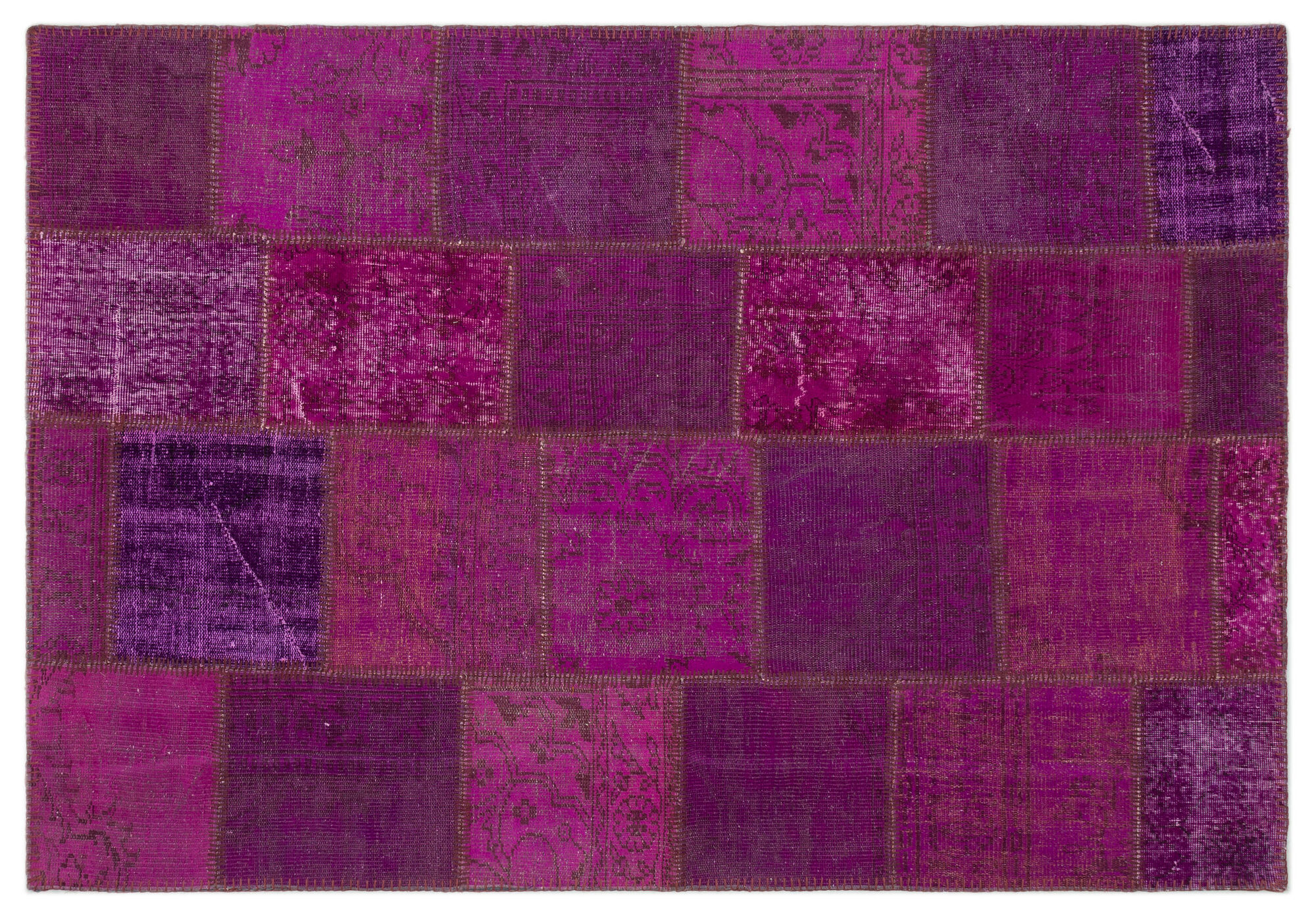 Apex Patchwork Unique Fuşya 22267 160 cm X 230 cm