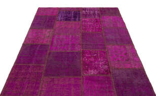 Apex Patchwork Unique Fuşya 22267 160 cm X 230 cm (3)