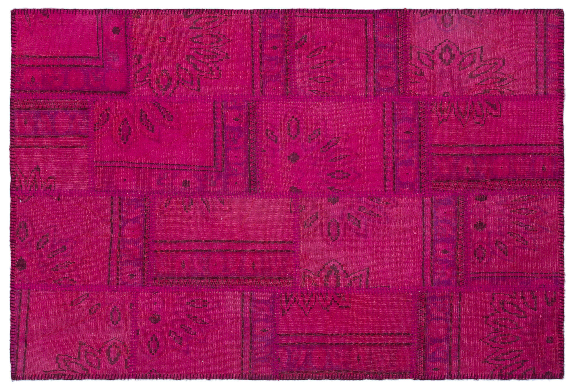 Apex Patchwork Unique Fuşya 22346 120 cm X 180 cm