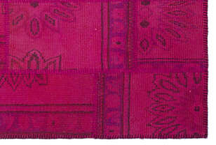 Apex Patchwork Unique Fuşya 22346 120 cm X 180 cm (4)