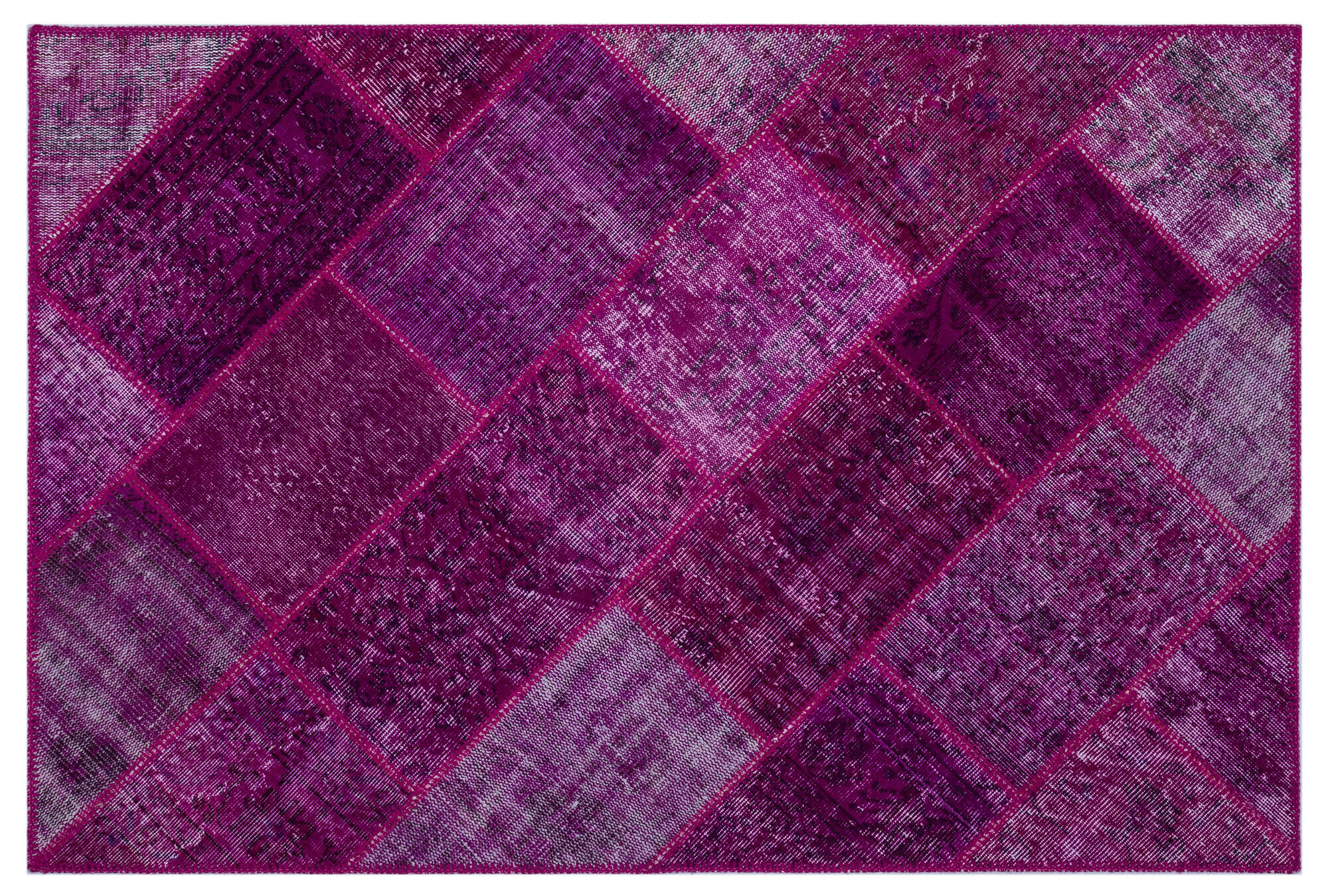 Apex Patchwork Unique Fuşya 26249 120 cm X 180 cm
