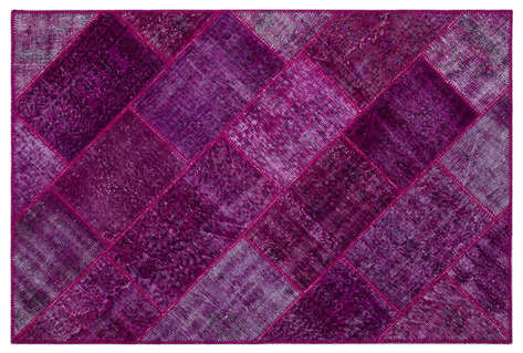 Apex Patchwork Unique Fuşya 26249 120 cm X 180 cm - 1