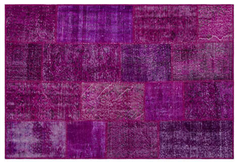 Apex Patchwork Unique Fuşya 26544 120 cm X 180 cm - 1