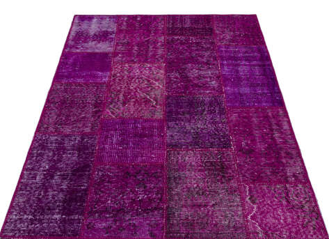 Apex Patchwork Unique Fuşya 26544 120 cm X 180 cm - 3
