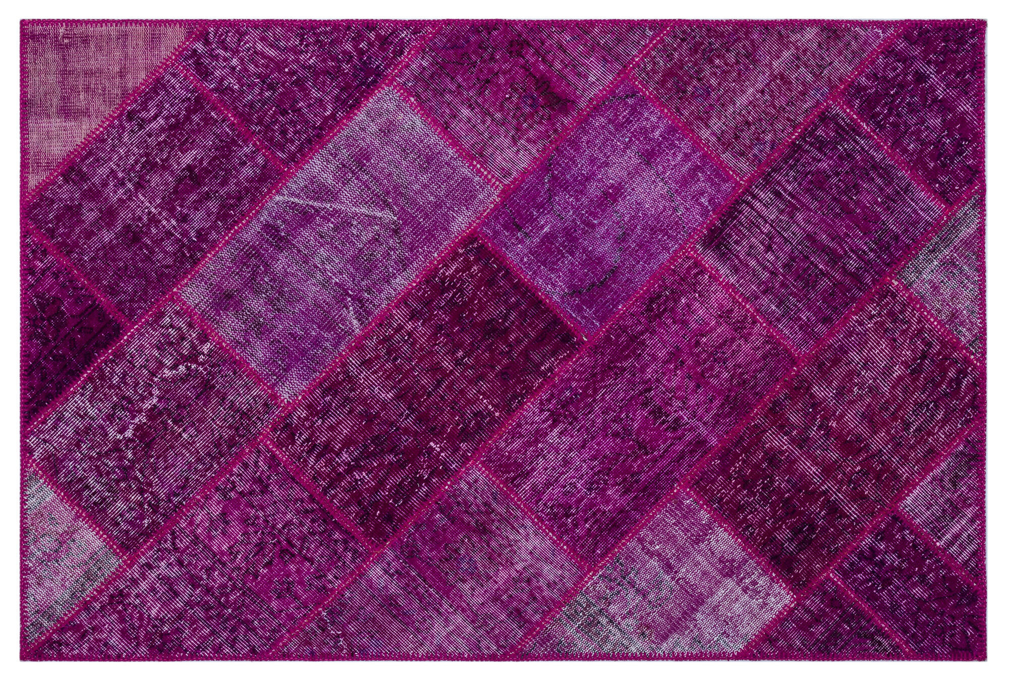 Apex Patchwork Unique Fuşya 26604 120 cm X 180 cm