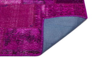 Apex Patchwork Unique Fuşya 26609 120 cm X 180 cm (2)