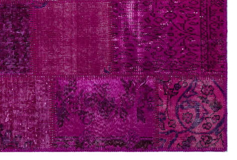 Apex Patchwork Unique Fuşya 26609 120 cm X 180 cm - 4