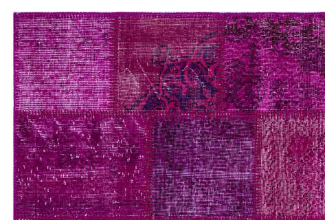 Apex Patchwork Unique Fuşya 26609 120 cm X 180 cm - 5