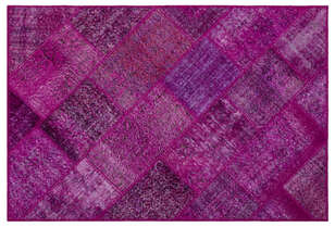 Apex Patchwork Unique Fuşya 26630 120 cm X 180 cm (1)