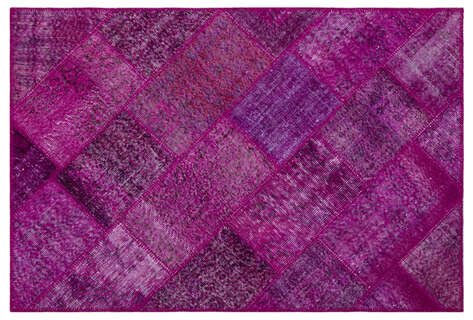 Apex Patchwork Unique Fuşya 26630 120 cm X 180 cm - 1