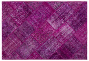Apex Patchwork Unique Fuşya 26644 120 cm X 180 cm (1)