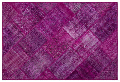 Apex Patchwork Unique Fuşya 26644 120 cm X 180 cm - 1