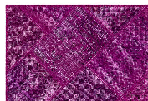 Apex Patchwork Unique Fuşya 26644 120 cm X 180 cm - 5