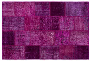 Apex Patchwork Unique Fuşya 26657 120 cm X 180 cm (1)