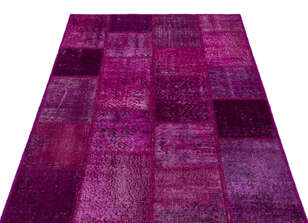 Apex Patchwork Unique Fuşya 26657 120 cm X 180 cm (3)