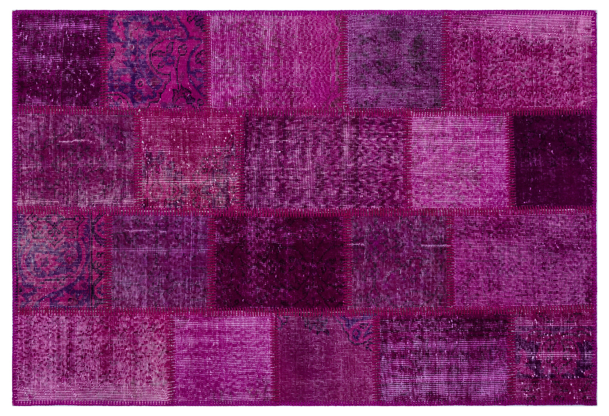 Apex Patchwork Unique Fuşya 26677 120 cm X 180 cm