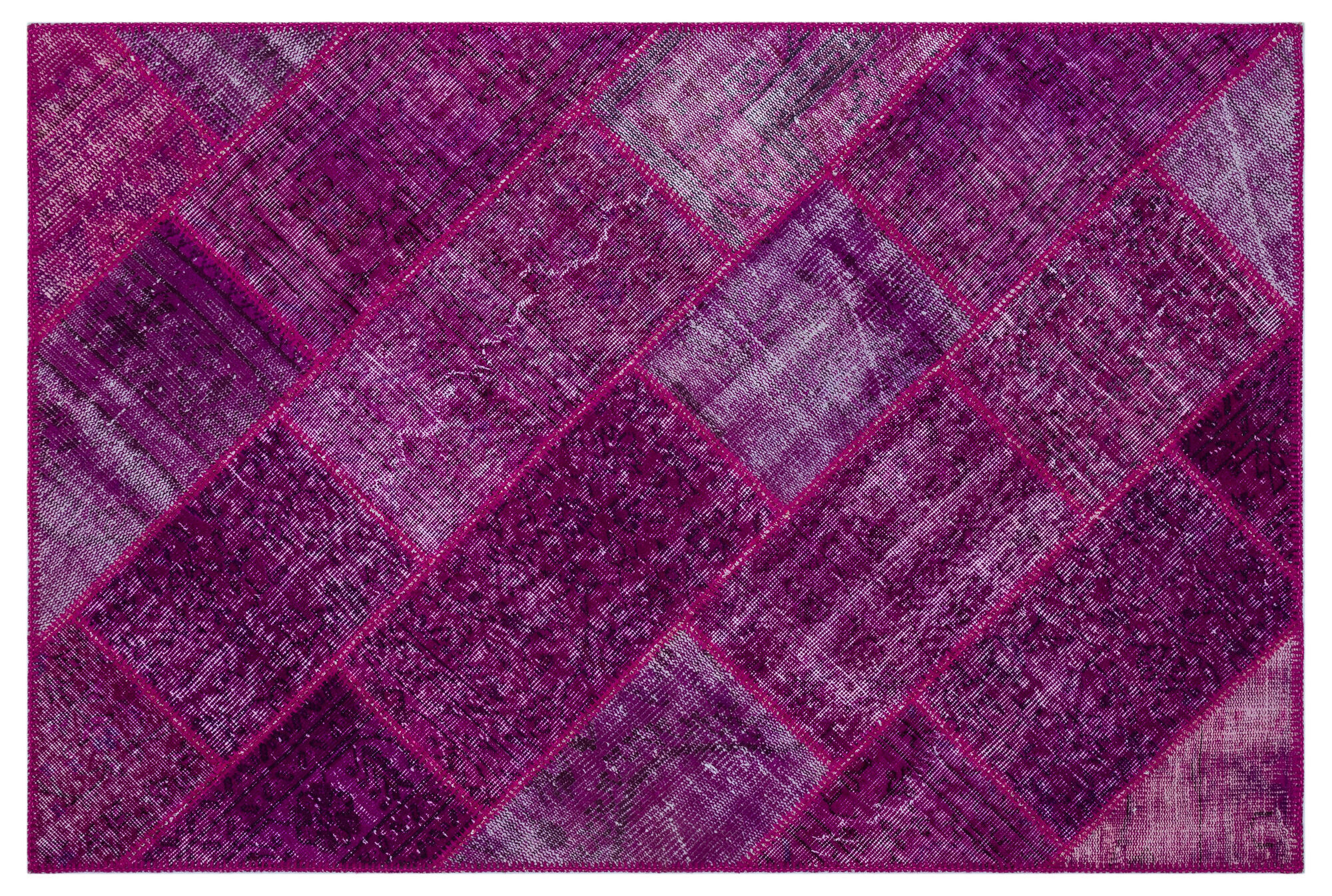 Apex Patchwork Unique Fuşya 26683 120 cm X 180 cm