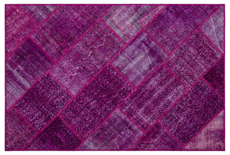 Apex Patchwork Unique Fuşya 26683 120 cm X 180 cm - 1