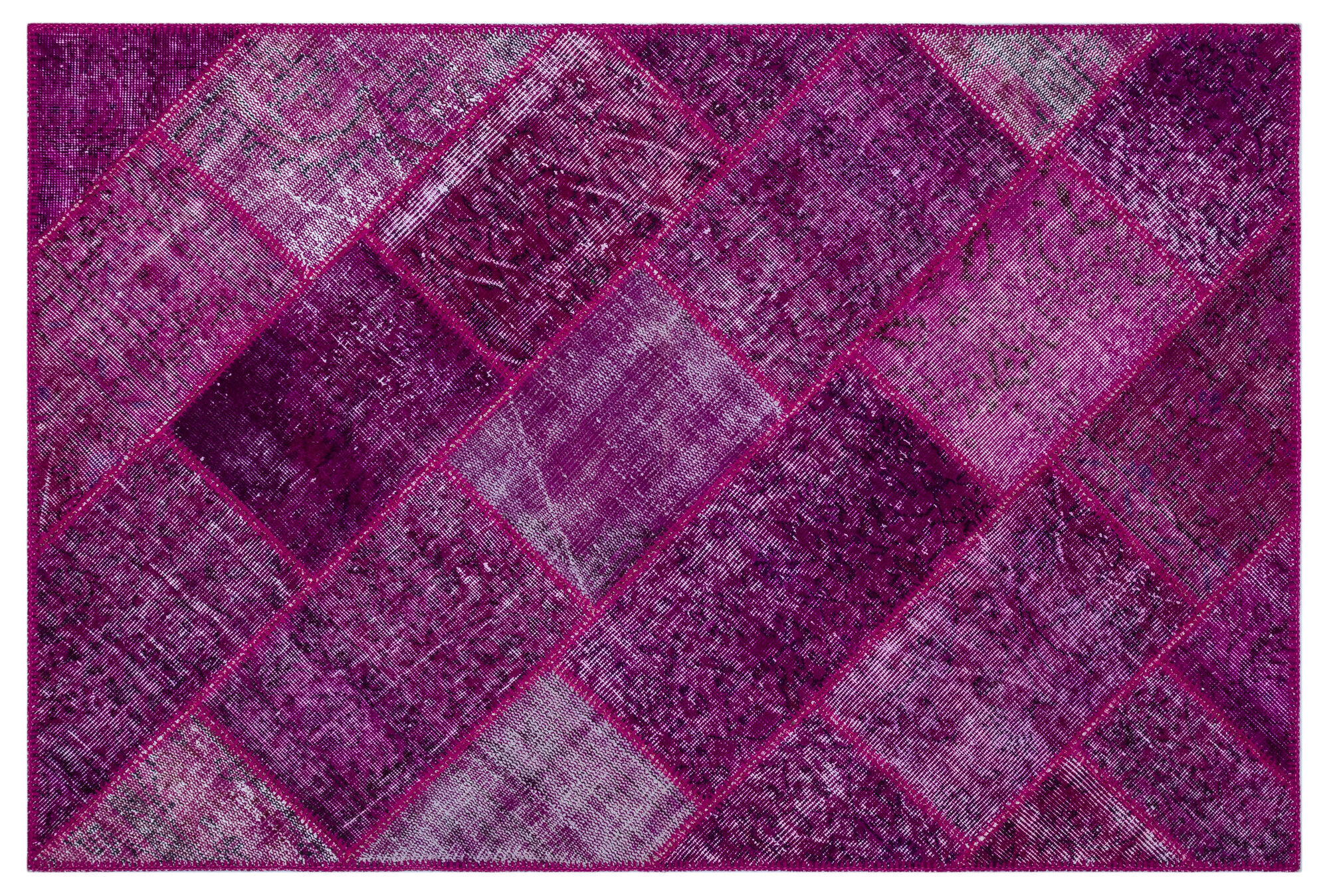 Apex Patchwork Unique Fuşya 26699 120 cm X 180 cm