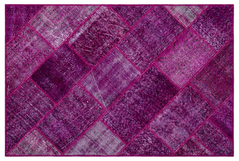Apex Patchwork Unique Fuşya 26699 120 cm X 180 cm - 1