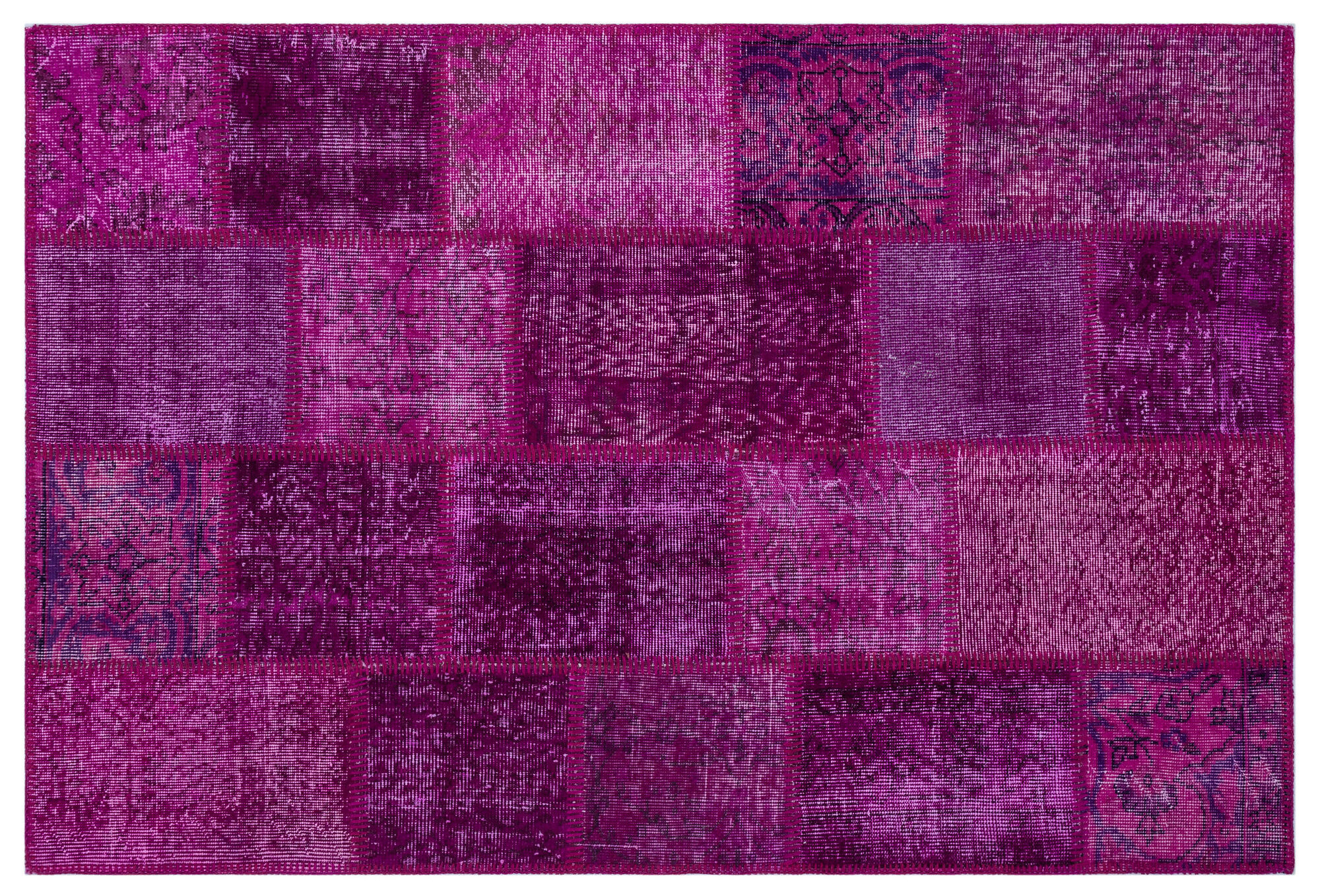 Apex Patchwork Unique Fuşya 26703 120 cm X 180 cm