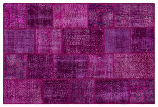 Apex Patchwork Unique Fuşya 26703 120 cm X 180 cm (1)