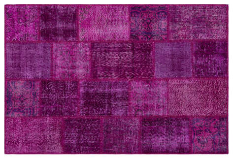 Apex Patchwork Unique Fuşya 26703 120 cm X 180 cm - 1