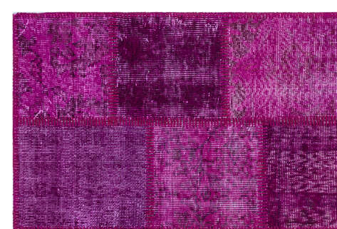 Apex Patchwork Unique Fuşya 26703 120 cm X 180 cm - 5