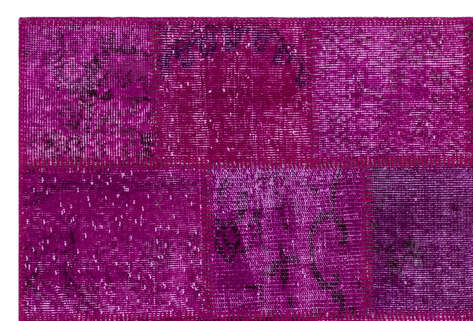 Apex Patchwork Unique Fuşya 26826 120 cm X 180 cm - 5