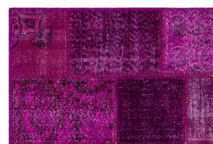 Apex Patchwork Unique Fuşya 26827 120 cm X 180 cm (5)