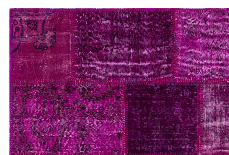 Apex Patchwork Unique Fuşya 26827 120 cm X 180 cm - 5